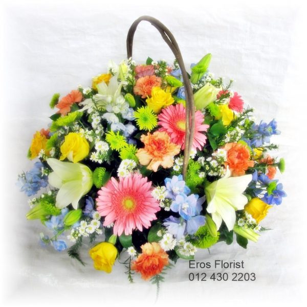 Mixed Traditional flower basket