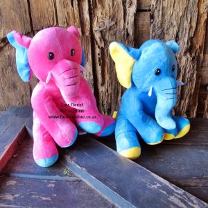 Elephant soft toy Eros Florist