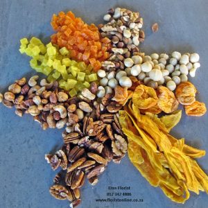 dried fruits and nuts. Hamper by Eros Florist