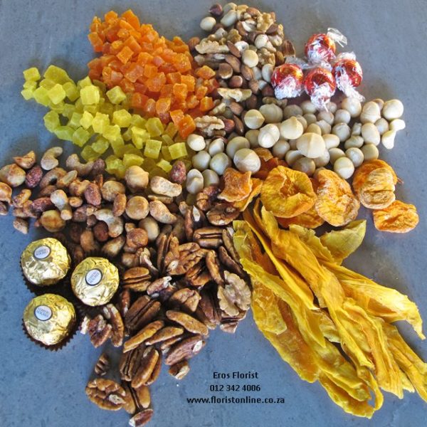 Dried Fruit and Nuts with some Chocs
