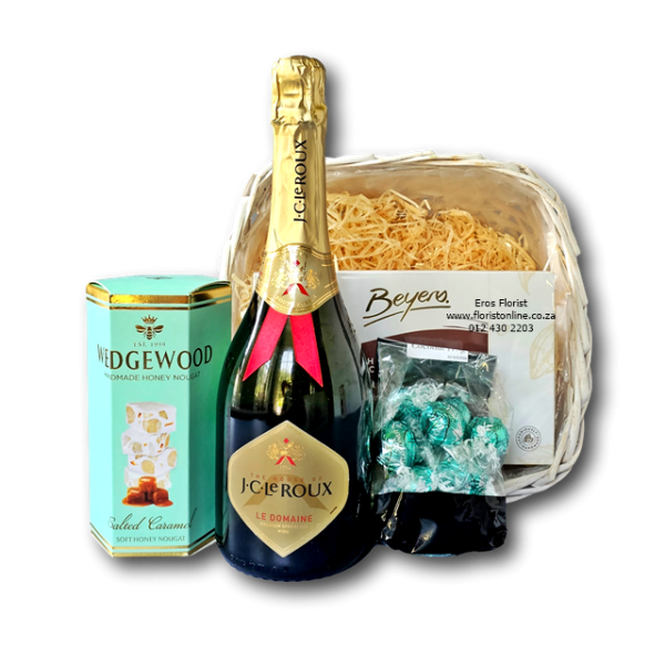 bubbly and chocolate hamper